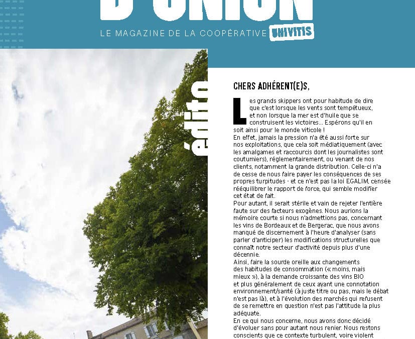 Rédaction d’interviews