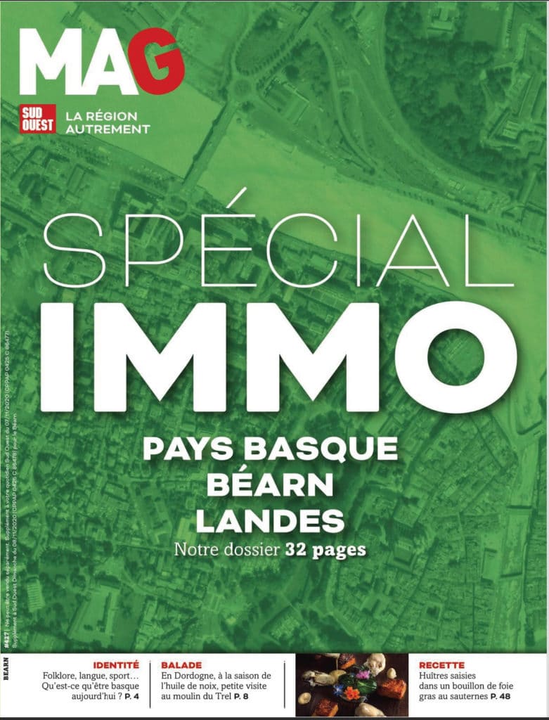 couverture Le Mag immo novembre 2020