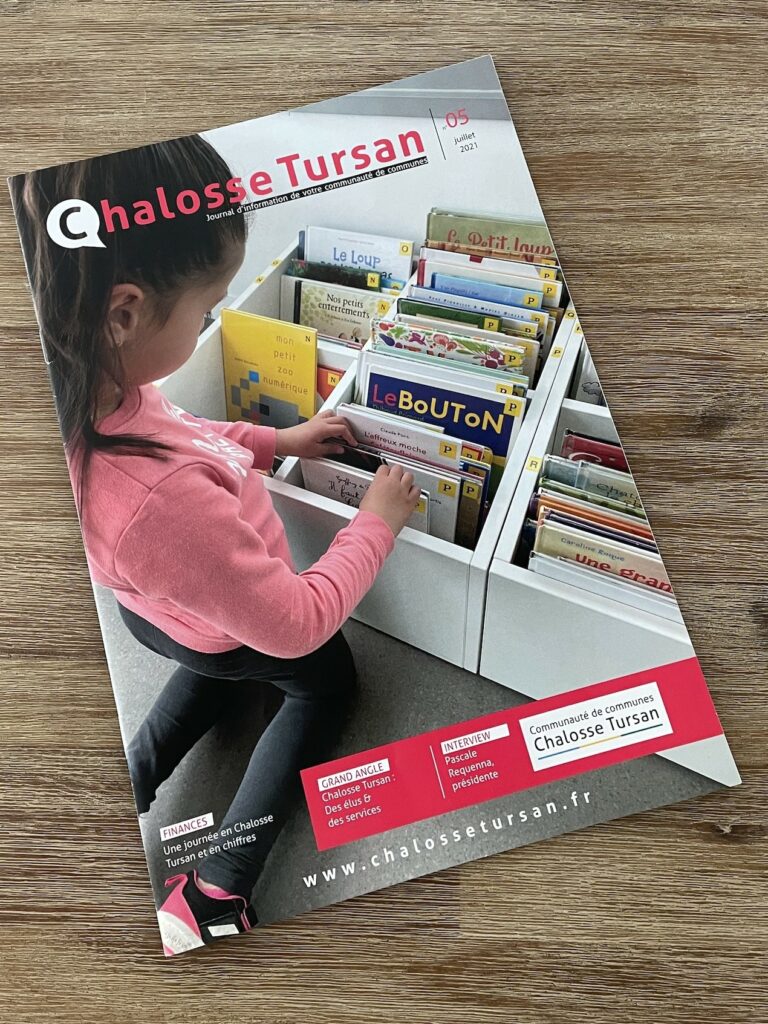 La couverture du magazine d'information de la communauté de communes Chalosse Tursan paru en juillet 2021